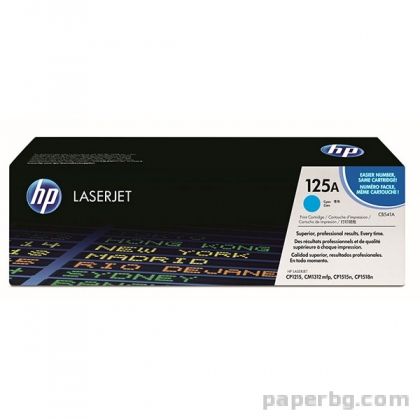 Тонер касета цветна cyan HP no. 125A CB541A