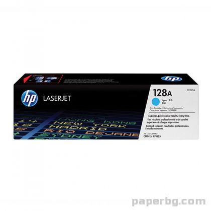 Тонер касета цветна cyan HP no. 128A CE321A