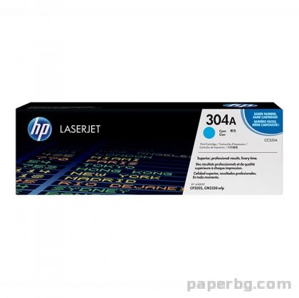 Тонер касета цветна cyan HP no. 304A CC531A