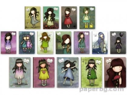 Тетрадка А5 мат/UV Gorjuss, 40+4 л.ред, 80 г/м2	