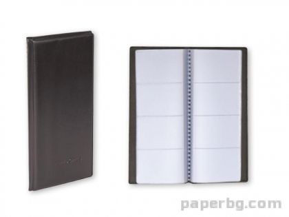 Визитник PVC, 128 визитки