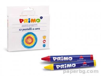 Пастел восъчен Jumbo, 12 цвята Ø 10,5 x 84 мм