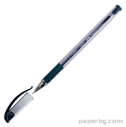 Химикалка 1425 Fine, черна, Faber-Castell 