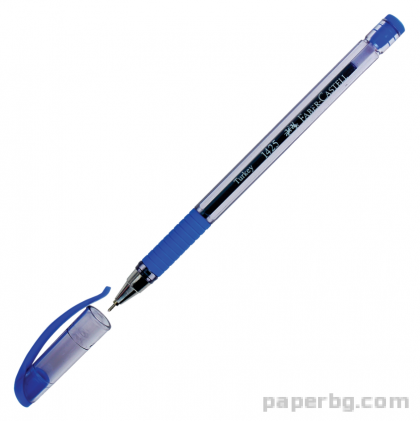 Химикалка 1425 Fine, синя, Faber-Castell 