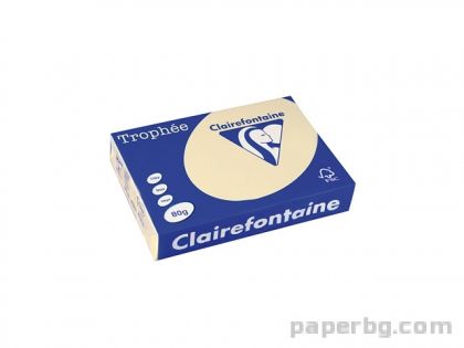 Хартия коп.цв., А4, 80 г/м2, Cream Trophee, 100 л.