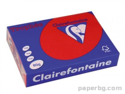 Хартия коп.цв., А4, 80 г/м2, Int.Red Trophee, 100 л.