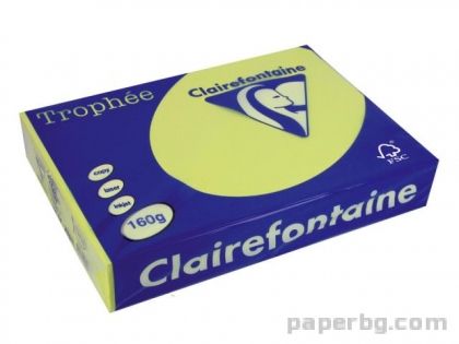 Картон коп.цв., А4, 160 г/м2, Daffodil Trophee, 50 л.