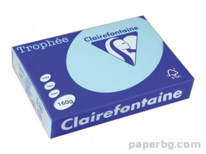 Картон коп.цв., А4, 160 г/м2, Dark Blue Trophee, 50 л.