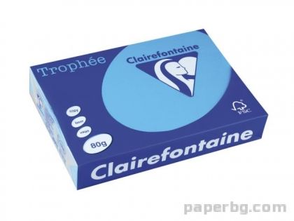 Картон коп.цв., А4, 160 г/м2, Int.Royal Blue Trophee, 50 л.