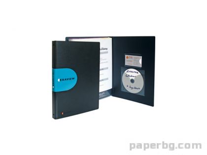 Папка с 40 джоба, визитка и CD, Exaview, Exactive