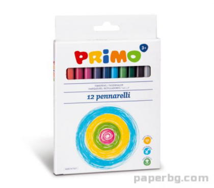 Флумастери 12 цв., Fine point, Ø 2.5 мм