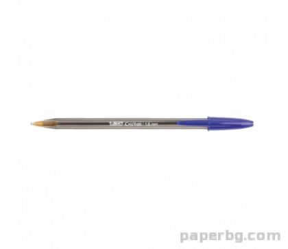 Химикалка BIC кристал син