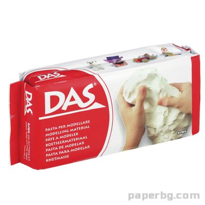 ГЛИНА DAS White Block 0.5 kg