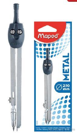 Пергел Maped Start Metal Метален, с графити, блистер