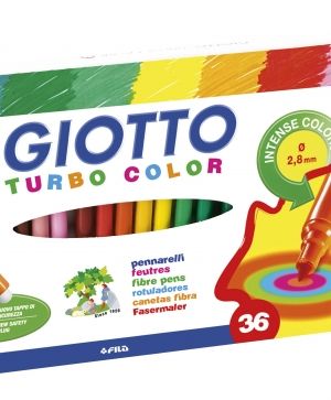 Флумастери Giotto Turbo Color 36 цвята