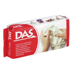 ГЛИНА DAS White Block 0.5 kg