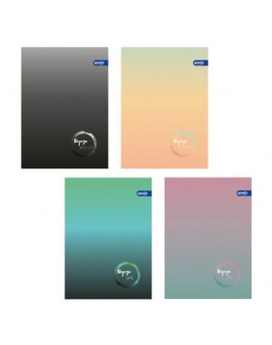 Тетрадка A5 мат/UV Soft touch Voyage, 60+2 л.редове