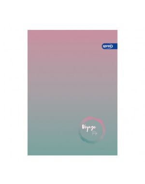 Тетрадка A5 мат/UV Soft touch Voyage, 60+2 л.редове