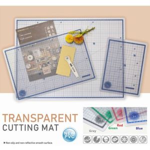 Подложка за рязане А4 / 220 x 300 мм./ - Прозрачна подложка /Attractive/