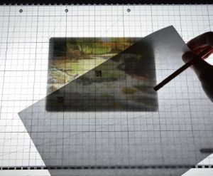 Подложка за рязане А4 / 220 x 300 мм./ - Прозрачна подложка /Attractive/