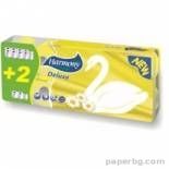  Тоалетна хартия Harmony DELUXE CHAMOMILE x 10