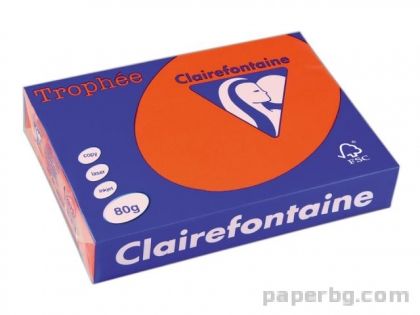 Хартия коп.цв., А4, 80 г/м2, Int.Orange Trophee, 100 л.