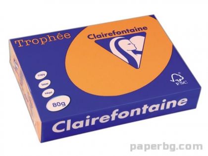 Хартия коп.цв., А4, 80 г/м2, Orange Trophee, 100 л.