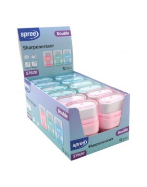 Острилкогума двойна с резервоар Double